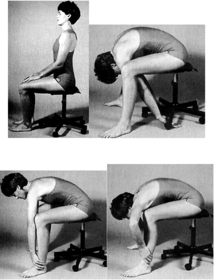 Hình 6. Gập lưng ở tư thế ngồi